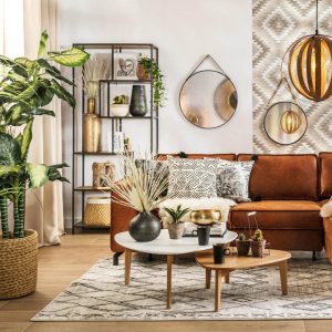 Salony Agata_salon w odcieniach terakoty_4 Terakota – jeden z najmodniejszych odcieni we wnętrzach tego sezonu