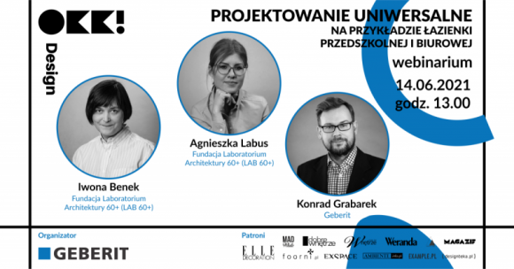 Projektowanie z myślą o ludziach. Bezpłatne webinaria Geberit